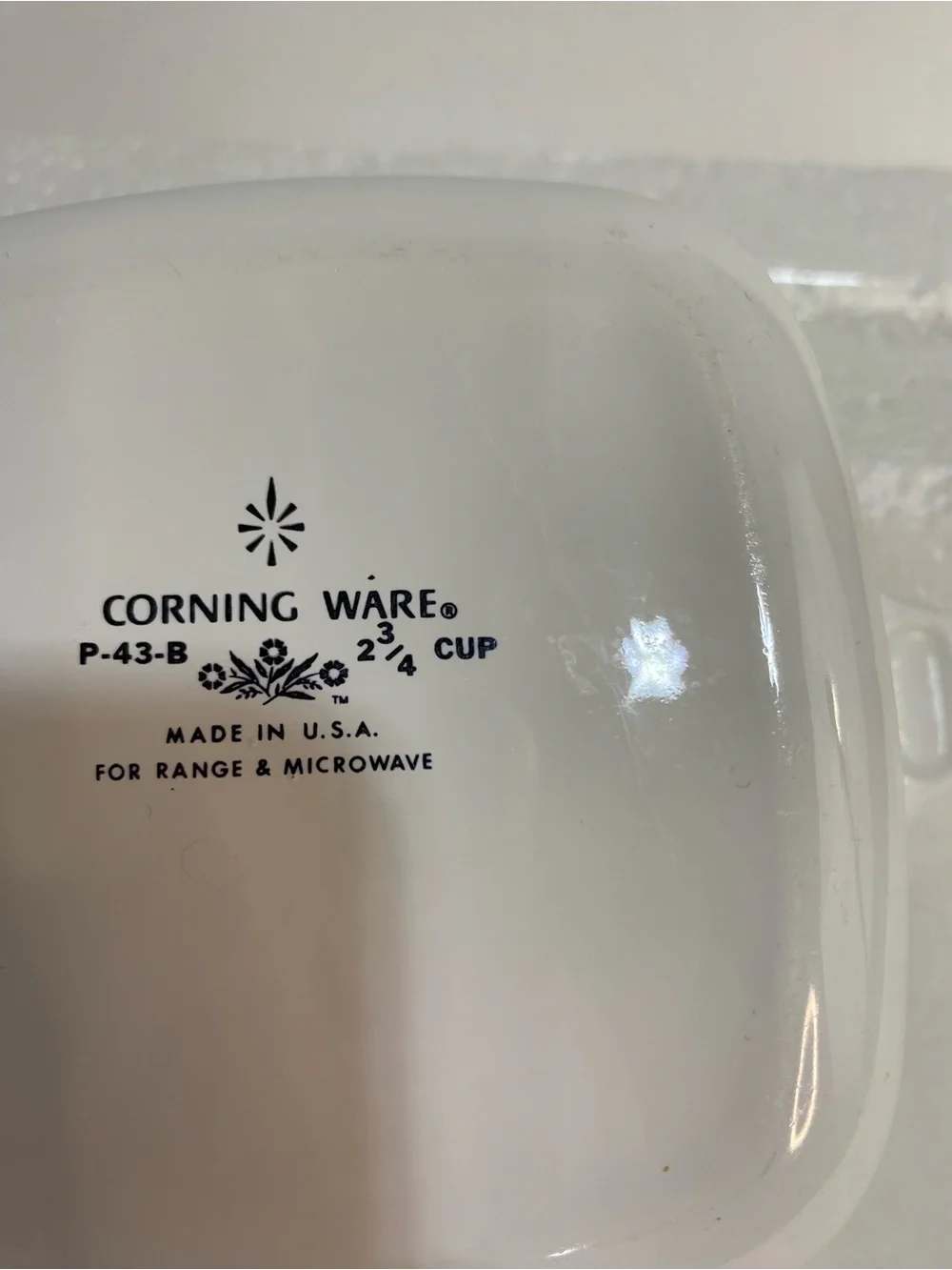Corningware durable ceramic